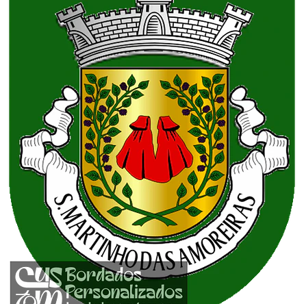 Emblema Bordado Freguesia de São Martinho das Amoreiras (Odemira, Beja) 1