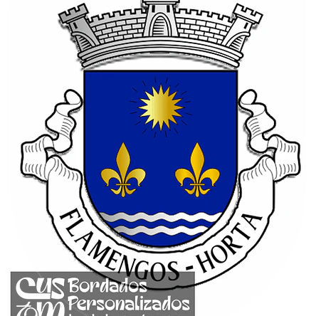 Emblema Bordado Freguesia de Flamengos (Horta, Açores) 1