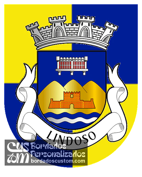 Emblema Bordado Freguesia de Lindoso (Ponte da Barca, Viana do Castelo)