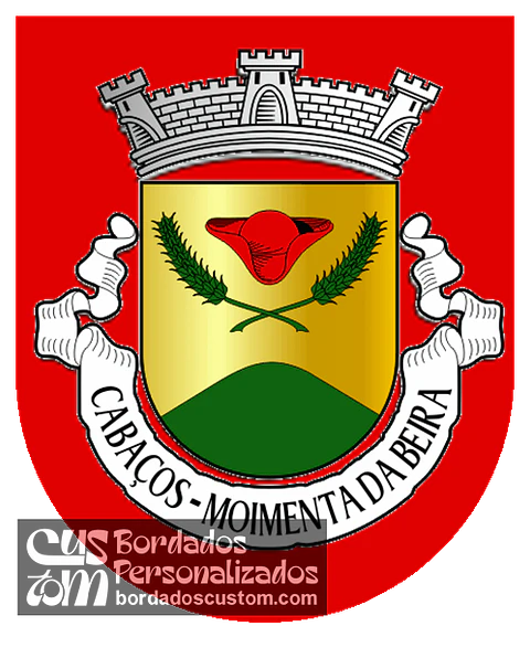 Emblema Bordado Freguesia de Cabaços (Moimenta da Beira, Viseu)