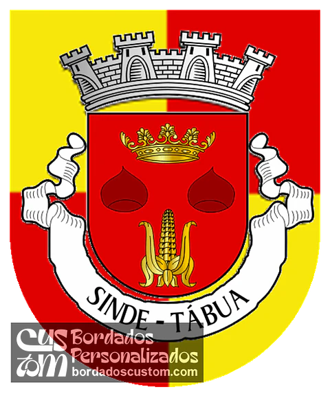 Emblema Bordado Antiga Freguesia de Sinde (Tábua, Coimbra)