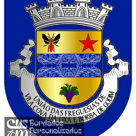 Emblema Bordado Freguesia de Vila Cova da Lixa e Borba de Godim (Felgueiras, Porto) 1