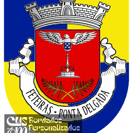 Emblema Bordado Freguesia de Feteiras (Ponta Delgada, Açores) 1