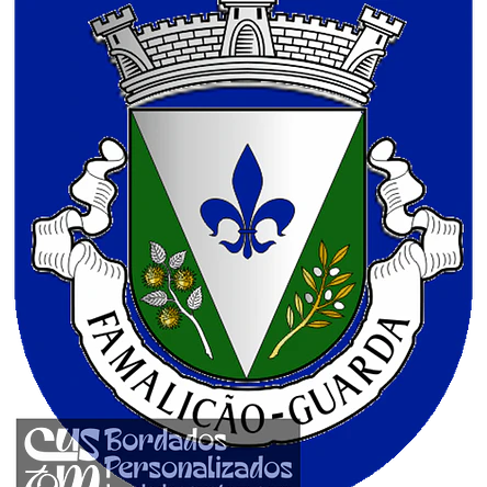 Emblema Bordado Freguesia de Famalicão (Guarda, Guarda) 1