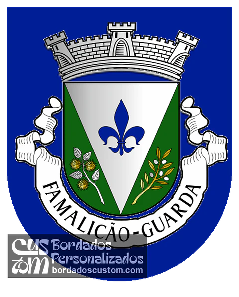Emblema Bordado Freguesia de Famalicão (Guarda, Guarda)