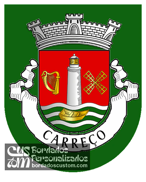 Emblema Bordado Freguesia de Carreço (Viana do Castelo, Viana do Castelo)