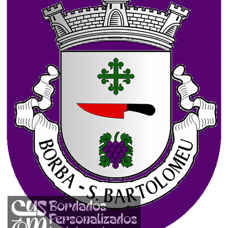 Emblema Bordado Freguesia de Borba (São Bartolomeu) (Borba, Évora) 1
