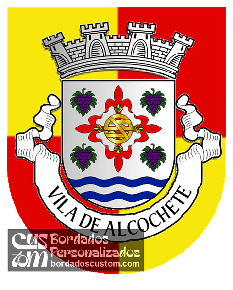 Emblema Bordado Município de Alcochete (Setúbal)