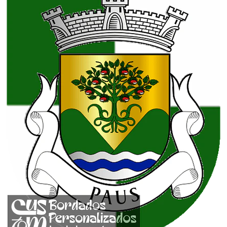 Emblema Bordado Freguesia de Paus (Resende, Viseu) 1