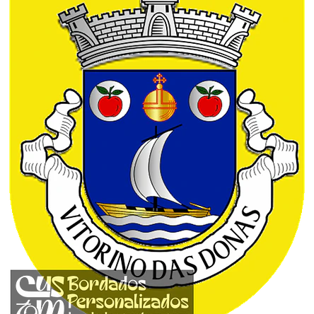 Emblema Bordado Freguesia de Vitorino das Donas (Ponte de Lima, Viana do Castelo) 1