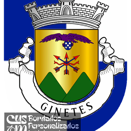 Emblema Bordado Freguesia de Ginetes (Ponta Delgada, Açores) 1
