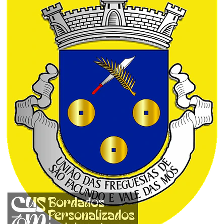 Emblema Bordado Freguesia de São Facundo e Vale das Mós (Abrantes, Santarém) 1