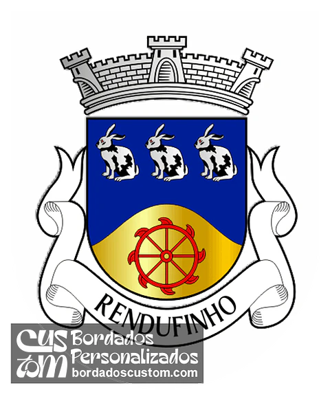 Emblema Bordado Freguesia de Rendufinho (Póva de Lanhoso, Braga)