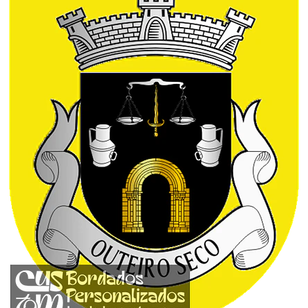 Emblema Bordado Freguesia de Outeiro Seco (Chaves, Vila Real) 1