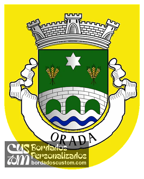 Emblema Bordado Freguesia de Orada (Borba, Évora)