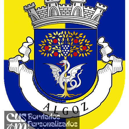 Emblema Bordado Antiga Freguesia de Algoz (Silves, Faro) 1