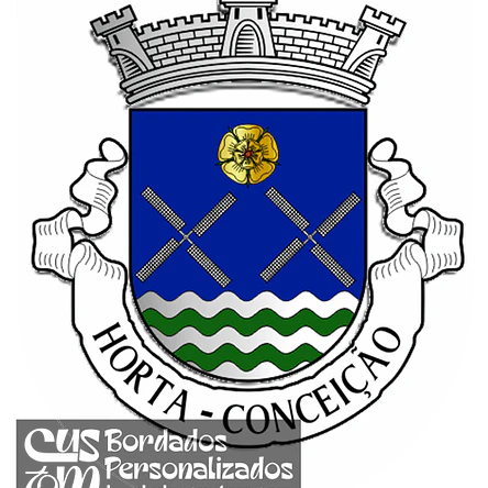 Emblema Bordado Freguesia de Horta (Conceição) (Horta, Açores) 1