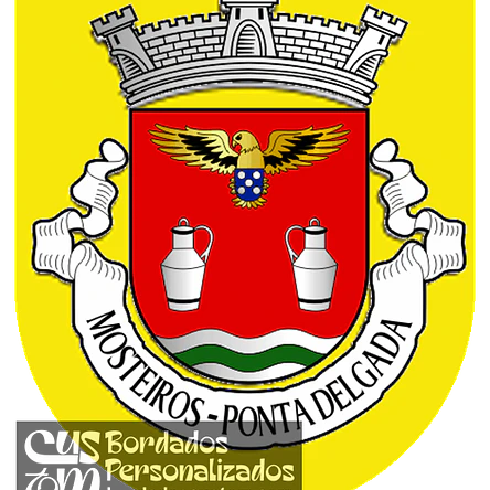 Emblema Bordado Freguesia de Mosteiros (Ponta Delgada, Açores) 1