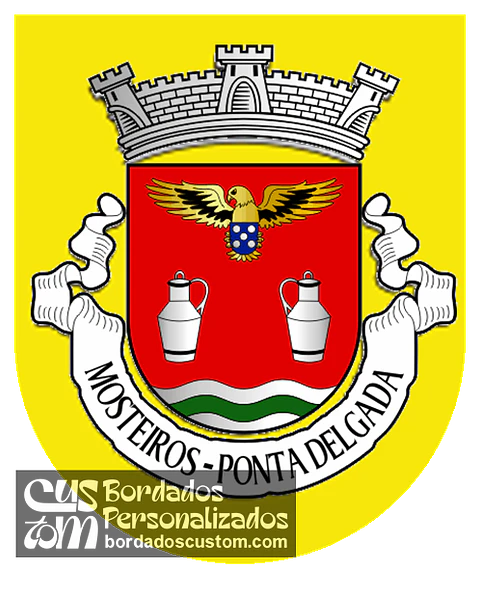 Emblema Bordado Freguesia de Mosteiros (Ponta Delgada, Açores)