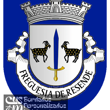 Emblema Bordado Freguesia de Resende (Resende, Viseu) 1