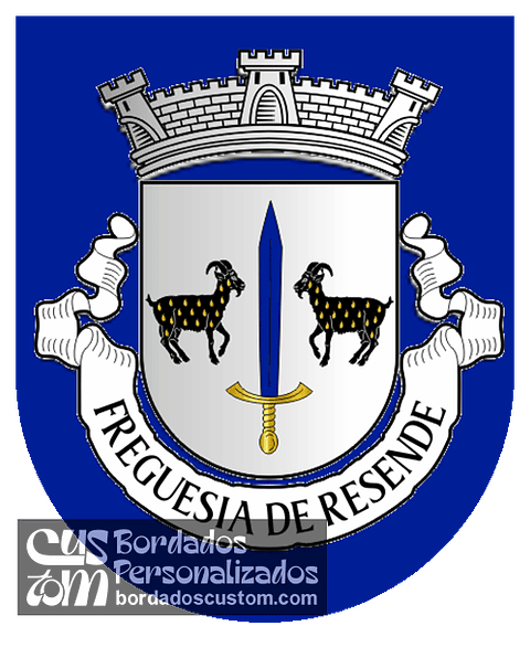 Emblema Bordado Freguesia de Resende (Resende, Viseu)