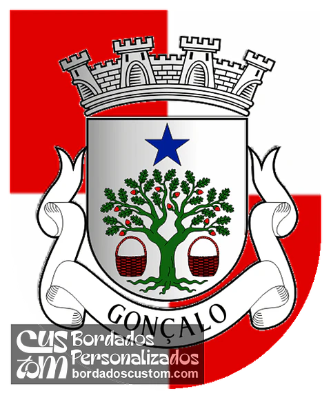 Emblema Bordado Freguesia de Gonçalo (Guarda, Guarda)