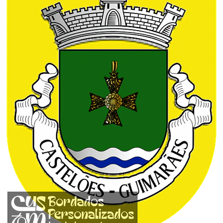 Emblema Bordado Antiga Freguesia de Castelões (Guimarães, Braga) 1