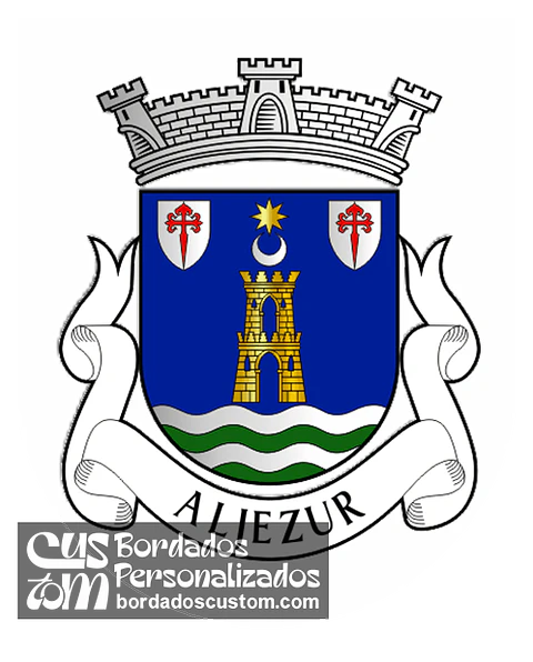 Emblema Bordado Freguesia de Aljezur (Aljezur, Faro)