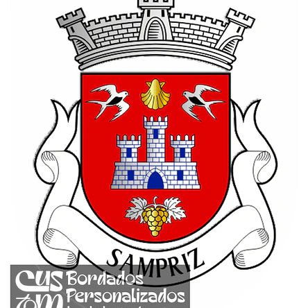 Emblema Bordado Freguesia de Sampriz (Ponte da Barca, Viana do Castelo) 1