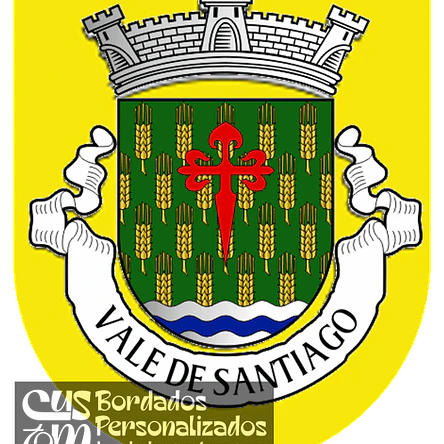 Emblema Bordado Freguesia de Vale de Santiago (Odemira, Beja) 1