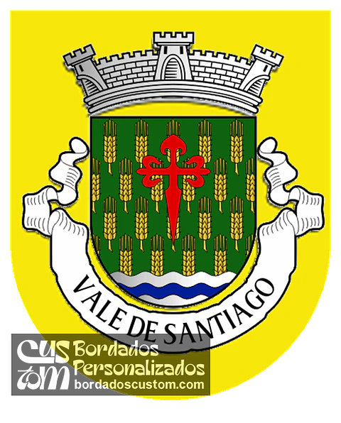 Emblema Bordado Freguesia de Vale de Santiago (Odemira, Beja)