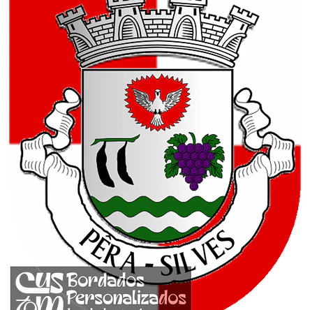 Emblema Bordado Antiga Freguesia de Pêra (Silves, Faro) 1