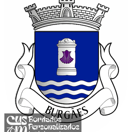 Emblema Bordado Antiga Freguesia de Burgães (Santo Tirso, Porto) 1