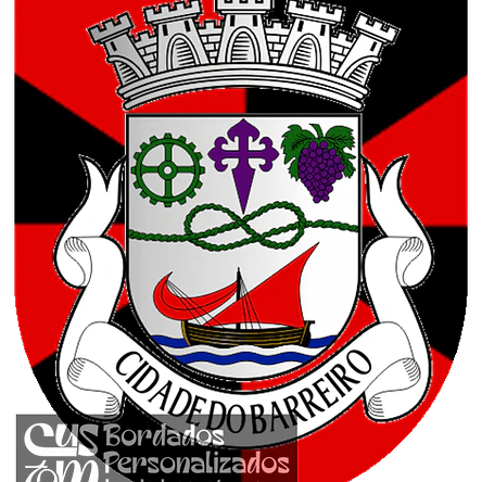 Emblema Bordado Município de Barreiro (Setúbal) 1