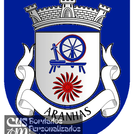 Emblema Bordado Freguesia de Aranhas (Penamacor, Castelo Branco) 1