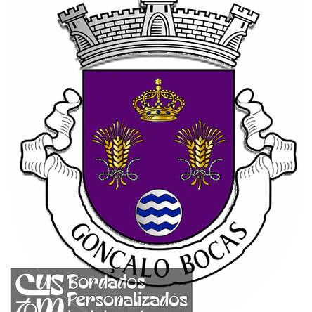 Emblema Bordado Freguesia de Gonçalo Bocas (Guarda, Guarda) 1