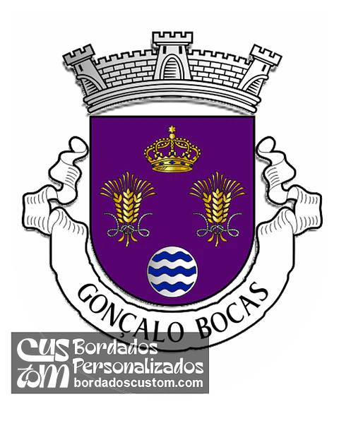 Emblema Bordado Freguesia de Gonçalo Bocas (Guarda, Guarda)