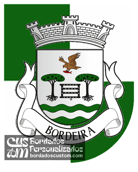 Emblema Bordado Freguesia de Bordeira (Aljezur, Faro)