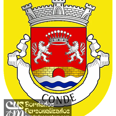 Emblema Bordado Antiga Freguesia de Conde (Guimarães, Braga) 1