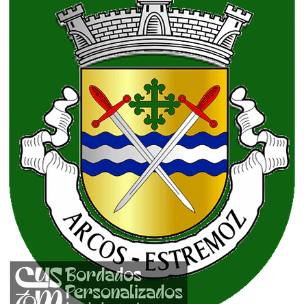 Emblema Bordado Freguesia de Arcos (Estremoz, Évora) 1