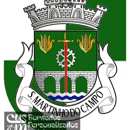 Emblema Bordado Antiga Freguesia de Campo (São Martinho) (Santo Tirso, Porto) 1