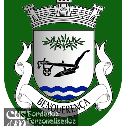 Emblema Bordado Freguesia de Benquerença (Penamacor, Castelo Branco) 1