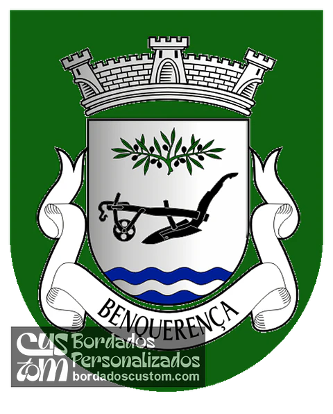 Emblema Bordado Freguesia de Benquerença (Penamacor, Castelo Branco)