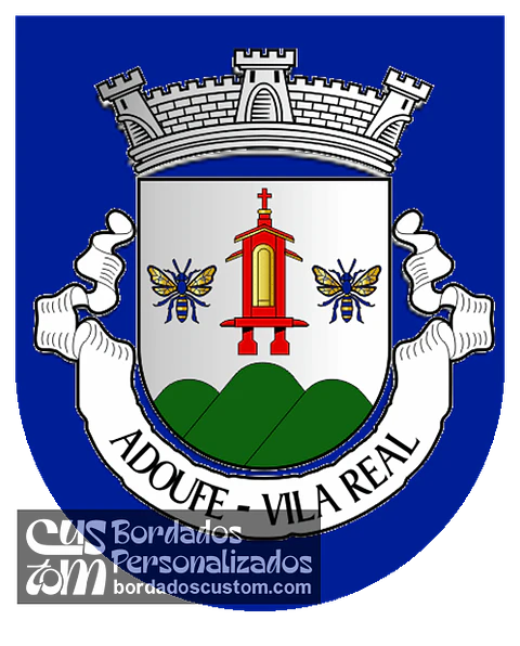 Emblema Bordado Antiga Freguesia de Adoufe (Vila Real, Vila Real)