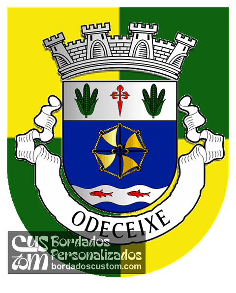 Emblema Bordado Freguesia de Odeceixe (Aljezur, Faro)