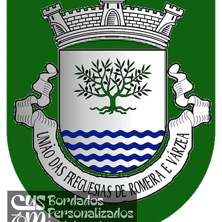 Emblema Bordado Freguesia de Romeira e Várzea (Santarém, Santarém) 1