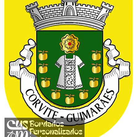 Emblema Bordado Antiga Freguesia de Corvite (Guimarães, Braga) 1