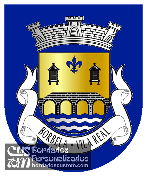 Emblema Bordado Antiga Freguesia de Borbela (Vila Real, Vila Real)