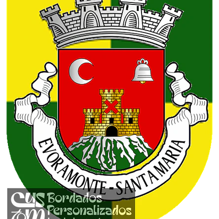 Emblema Bordado Freguesia de Evoramonte (Santa Maria) (Estremoz, Évora) 1