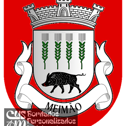Emblema Bordado Freguesia de Meimão (Penamacor, Castelo Branco) 1